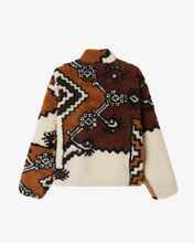 Carica l&#39;immagine nel visualizzatore di Gallery, MOROCCAN RUG SHERPA JACKET
