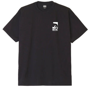 OBEY INT. VISUAL INDUSTRIES HEAVY WEIGHT CLASSIC BOX TEE