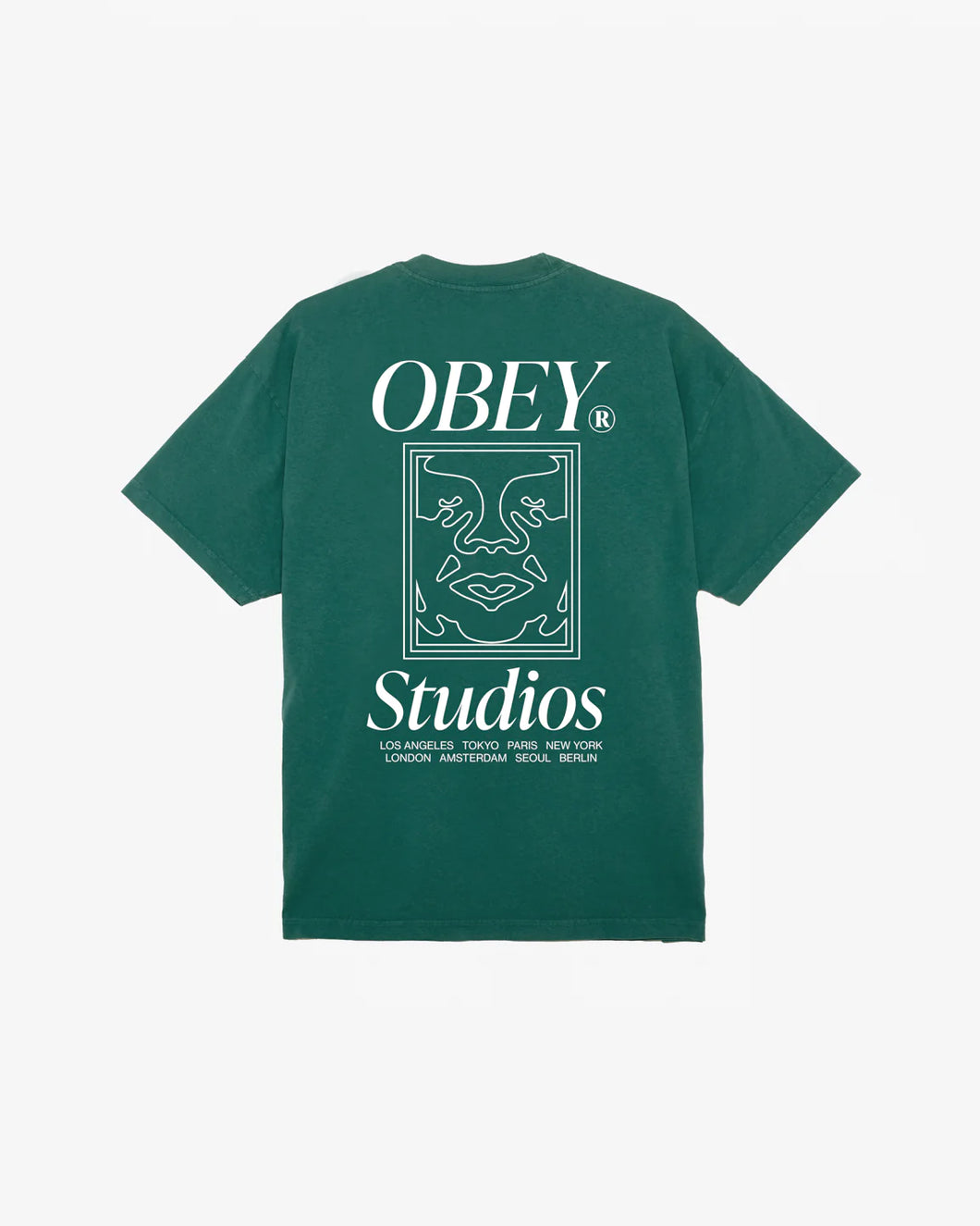 OBEY STUDIOS ICON HEAVY WEIGHT CLASSIC BOX TEE
