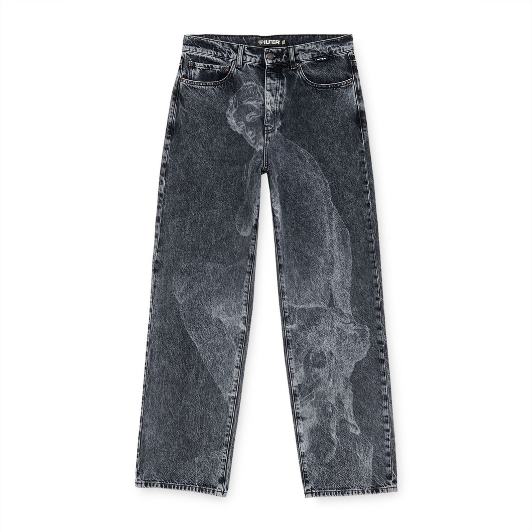 NINPH LOOSE DENIM PANTS