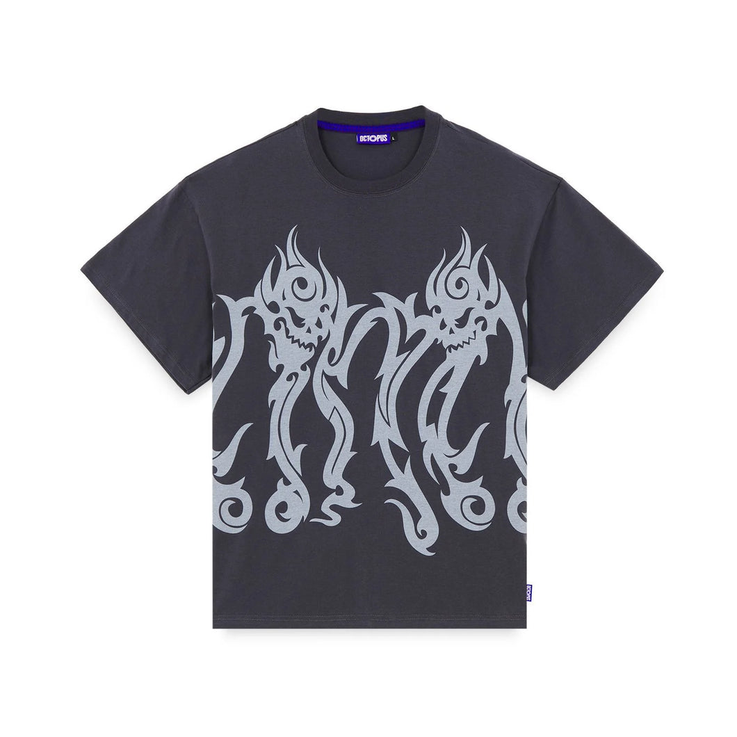 Octopus Tribal Skull Tee