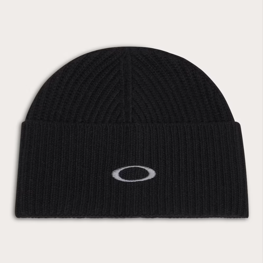 ELLIPSE RIBBED BEANIE