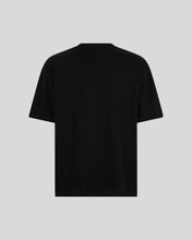 Carica l&#39;immagine nel visualizzatore di Gallery, BLACK T-SHIRT WITH GREY EMBROIDERY LIGHTNING
