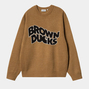 Brown Ducks Sweater