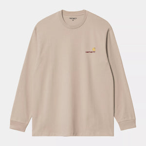 L/S American Script T-Shirt