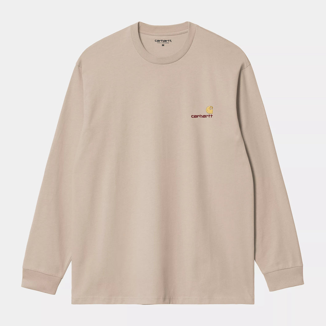 L/S American Script T-Shirt