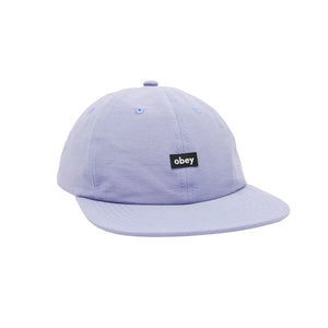 OBEY LOWER CASE TECH 6 PANEL STRAPBACK