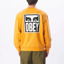 Carica l&#39;immagine nel visualizzatore di Gallery, OBEY EYES ICON 2 CREW PREMIUM FRENCH TERRY CREW FLEECE
