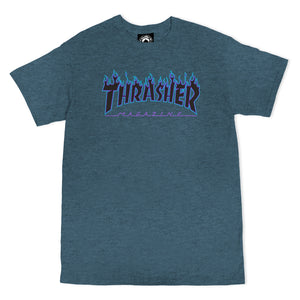 Thrasher Flame T-shirt Dark